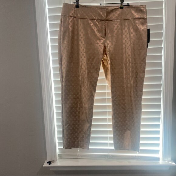 Alfani Ankle Tummy Control Rose Shimmer 16 - Picture 3 of 13